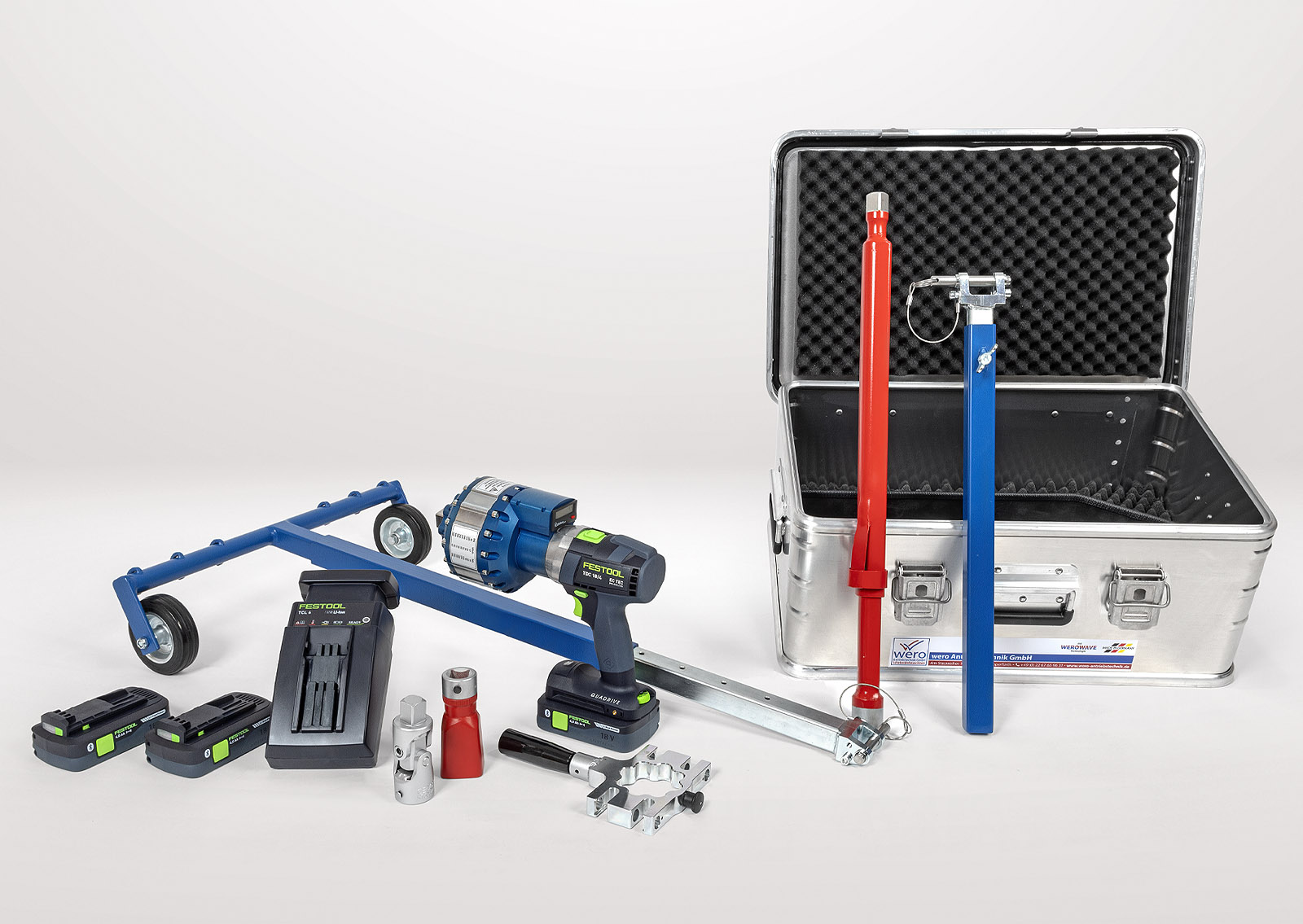 Portable Actuator GMS 650 Z as a set